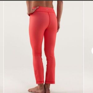 Lululemon P.Y.B Pant *Denim Love Red size 6